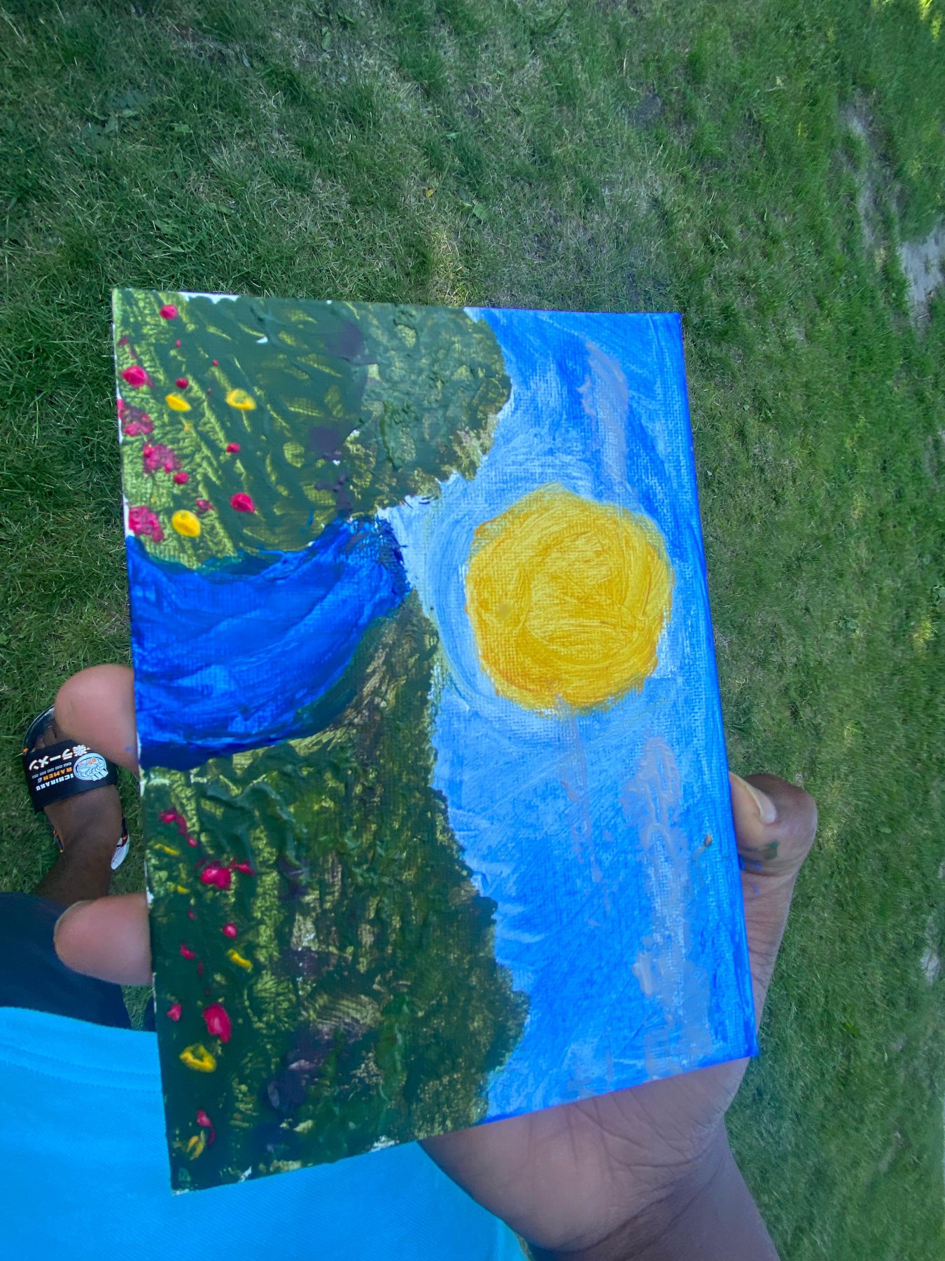 Blessed 2025 canvas artwork
