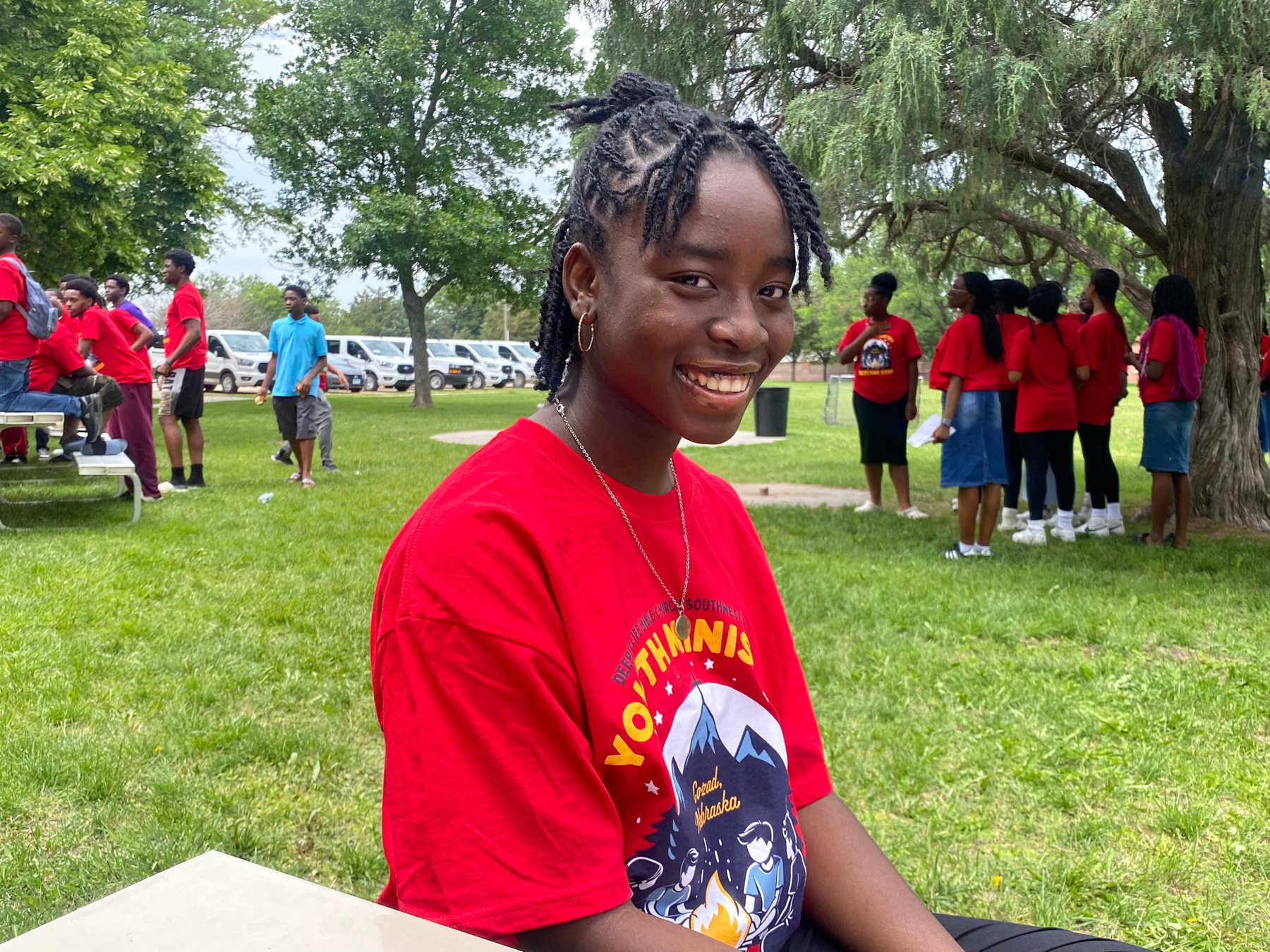Blessed 2025 smiling youth participant