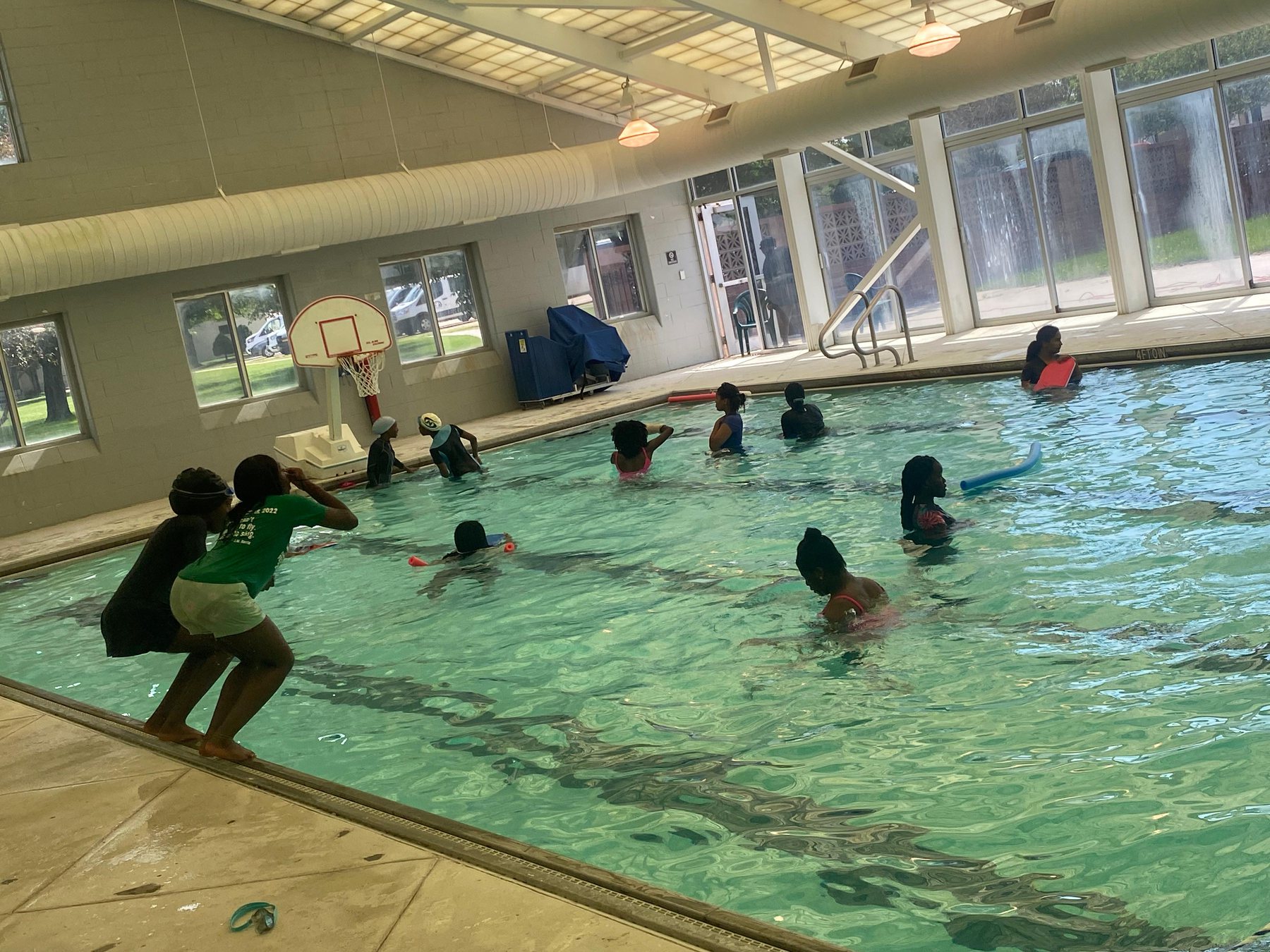 Blessed 2025 youths swimming