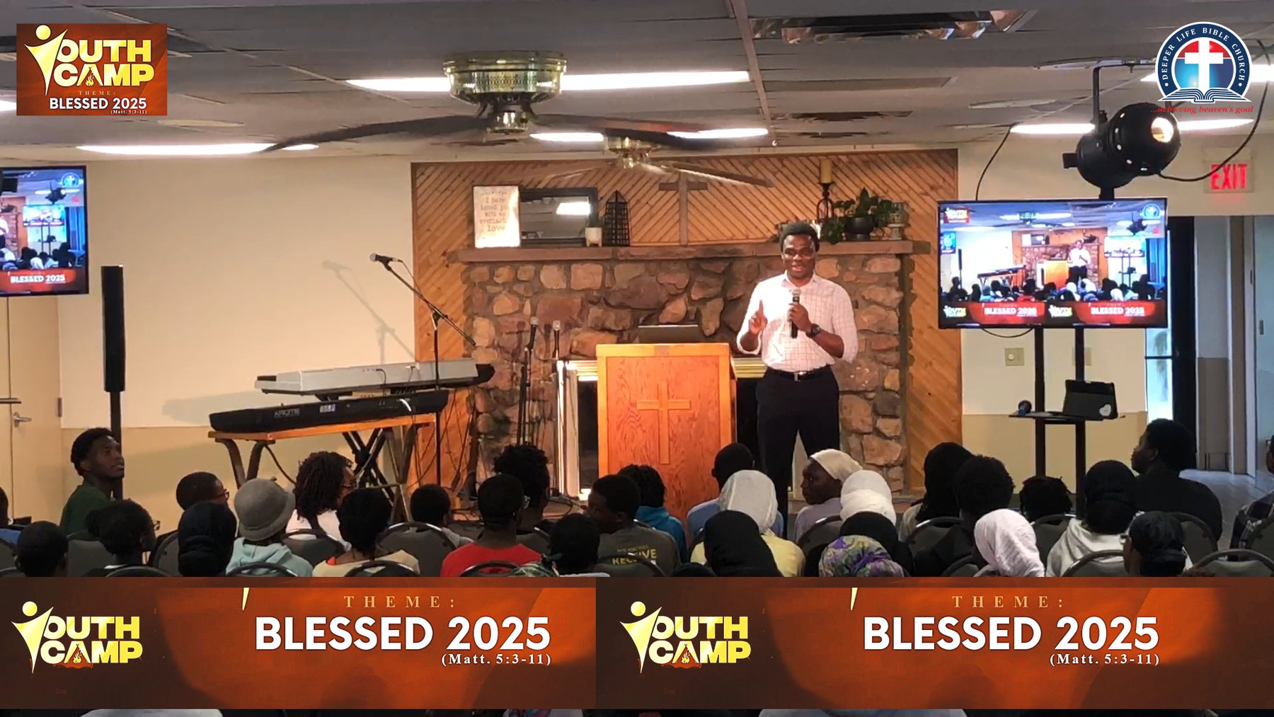 Blessed 2025 worship and teaching session