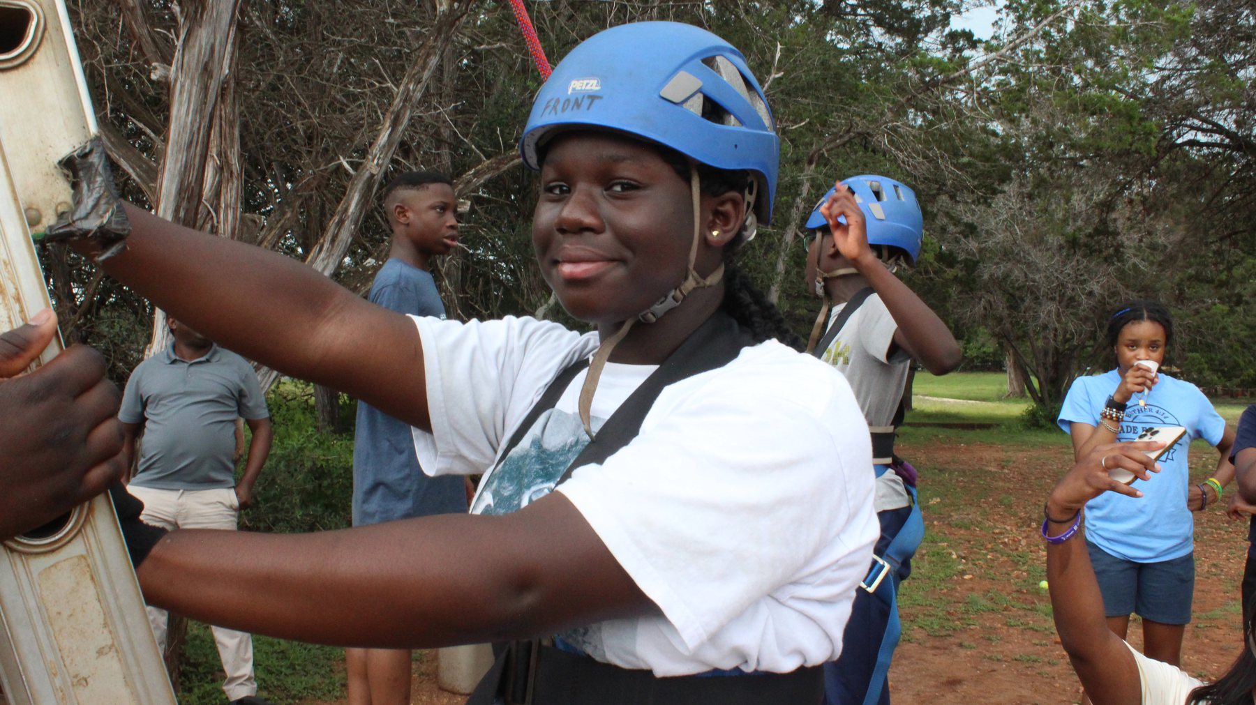 Emerge 2024 high ropes activity