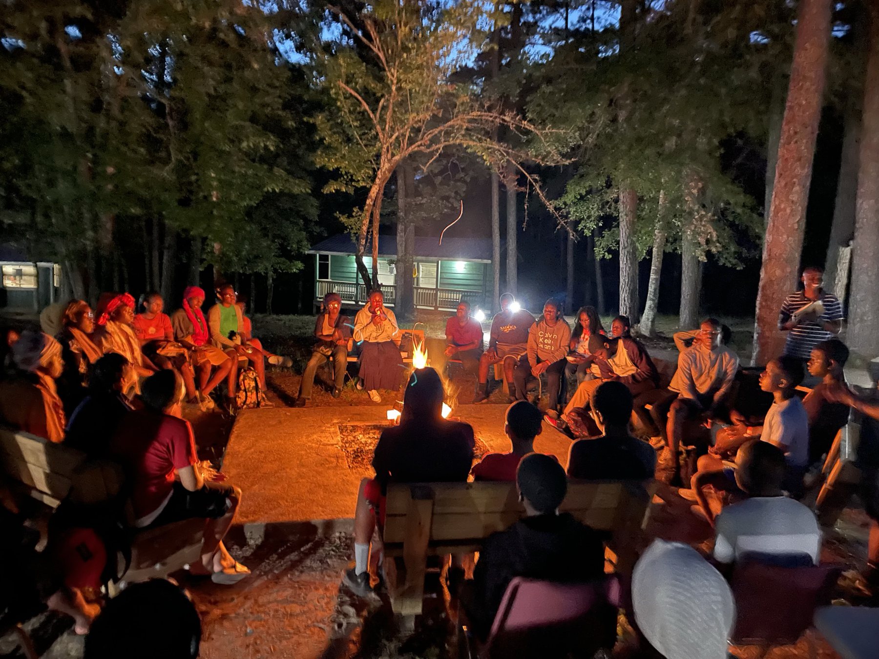 Renewal 2023 campfire photo
